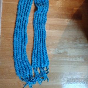 Blue scarf